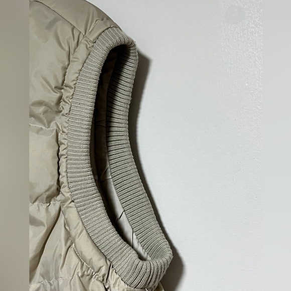 Fahrenheit Active Puffer Vest - Beige - Size L - Quilted Zip-Up Outerwear - Picture 6 of 10